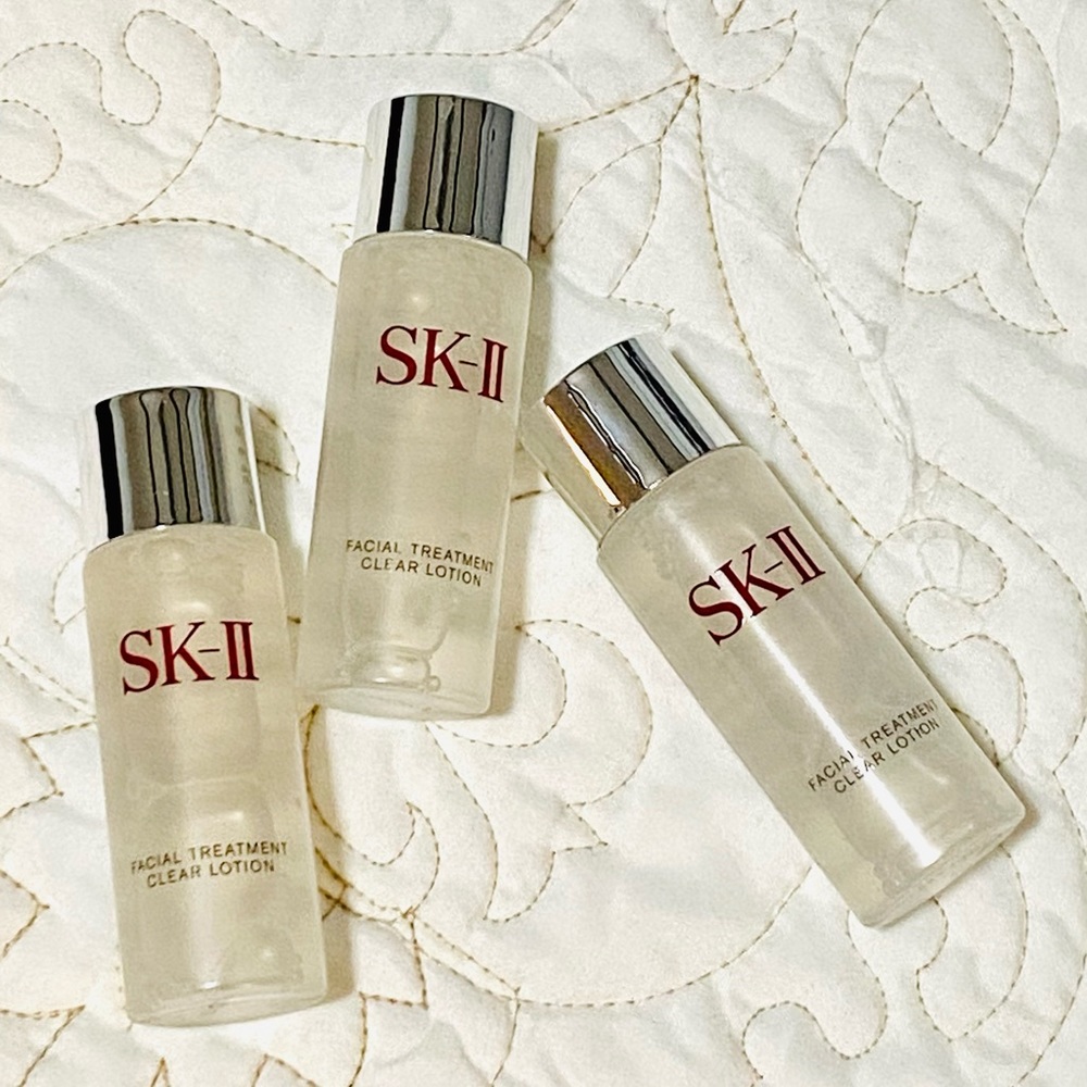 SK-II Pitera Facial Treatment Clear Lotion x 3 Brand New Never Used